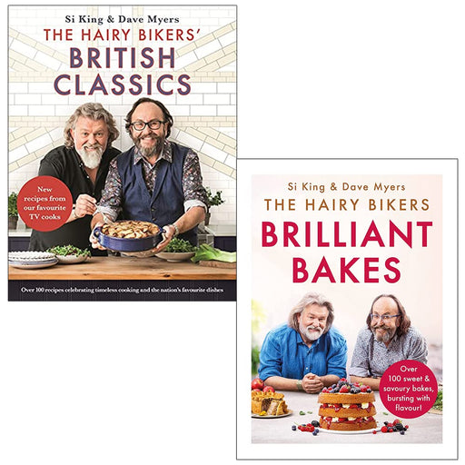 The Hairy Bikers Collection 2 Books Set (British Classics & Brilliant Bakes) - The Book Bundle