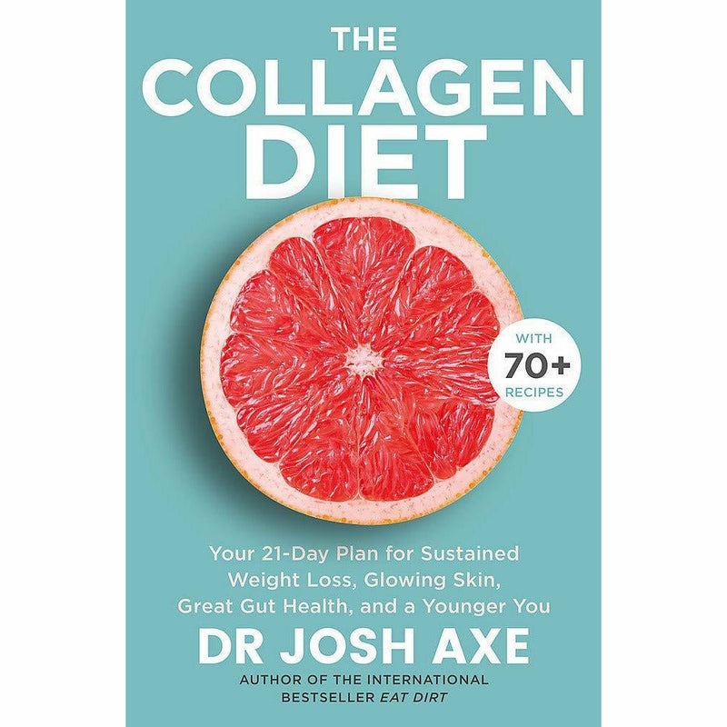 Dr Josh Axe 3 Books Collection Set (Keto Diet Cookbook, The Collagen Diet, Keto Diet) - The Book Bundle