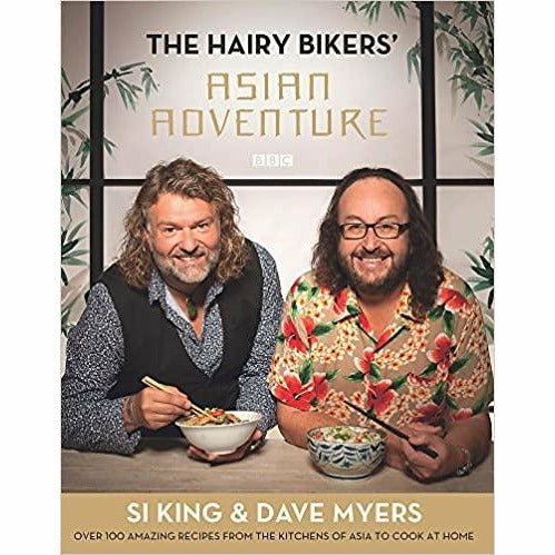 The Hairy Bikers Collection 3 Books Set (Meat Feasts,Perfect Pies,Asian) - The Book Bundle