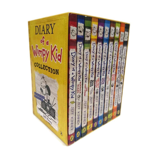 Diary of a Wimpy Kid 10 Book Slipcase - The Book Bundle