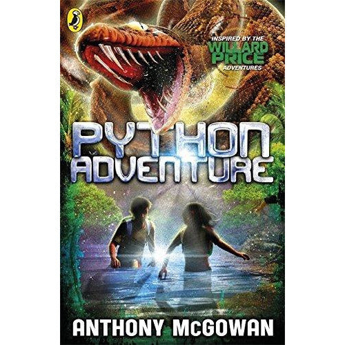 anthony mcgowan willard price collection 4 books set (shark adventure, leopard adventure, bear adventure, python adventure) - The Book Bundle
