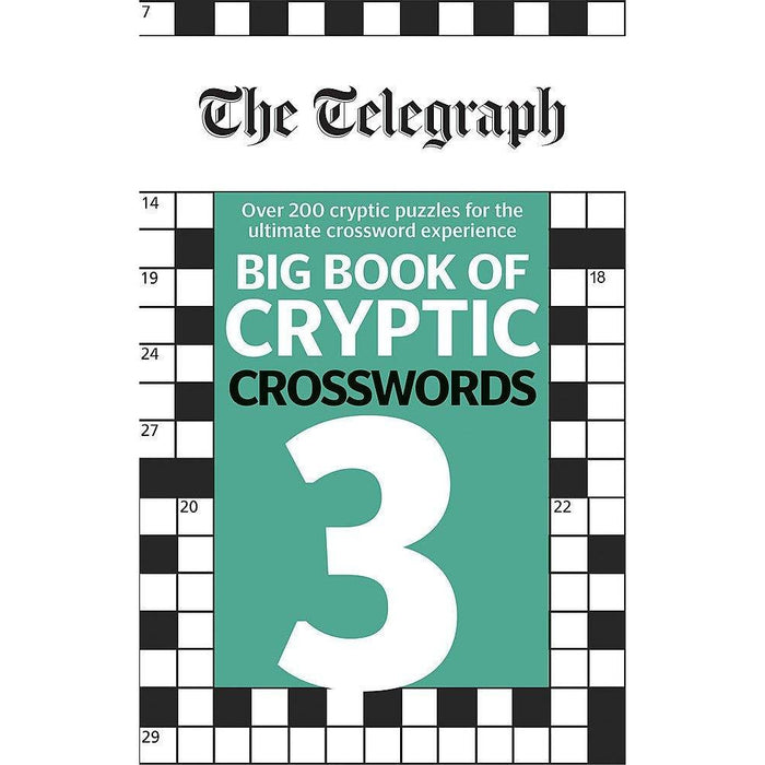 The Telegraph Big Book of Cryptic Crosswords (1-3) Collection 3 Books Set - The Book Bundle