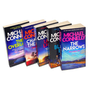 Michael Connelly 5 Books Set Collection Set, The Black Ice, The Narrows, The Overlook, Chasing the Dime, Lost Light - The Book Bundle