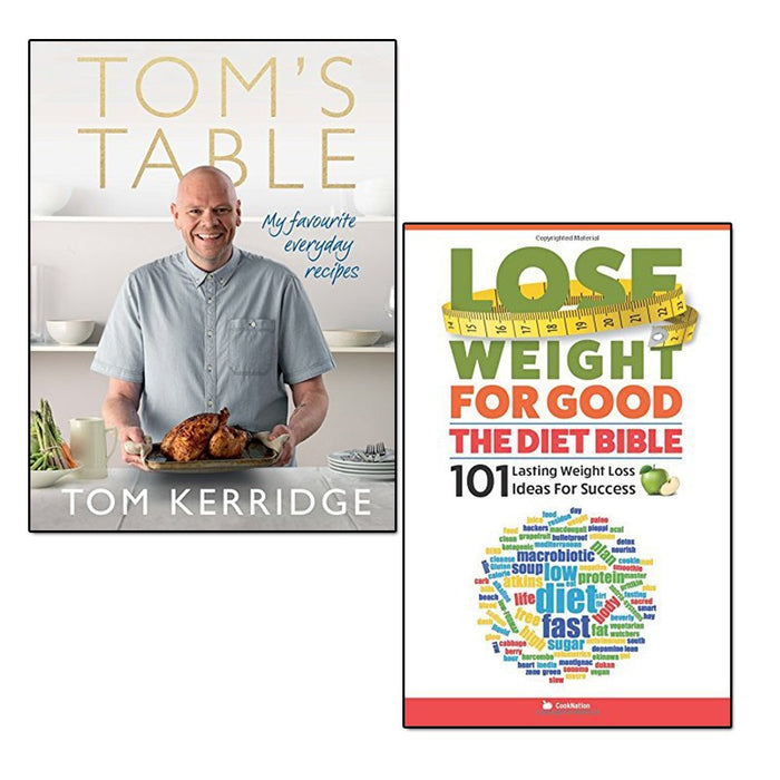 lose weight for good the diet bible and tom's Table (hardback) 2 books collection set - The Book Bundle