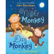 Julia Donaldson 2 Books Collection Set Spinderella, Night Monkey Day Monkey - The Book Bundle