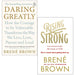 Daring Greatly & Rising Strong By Brené Brown 2 Books Collection Set - The Book Bundle
