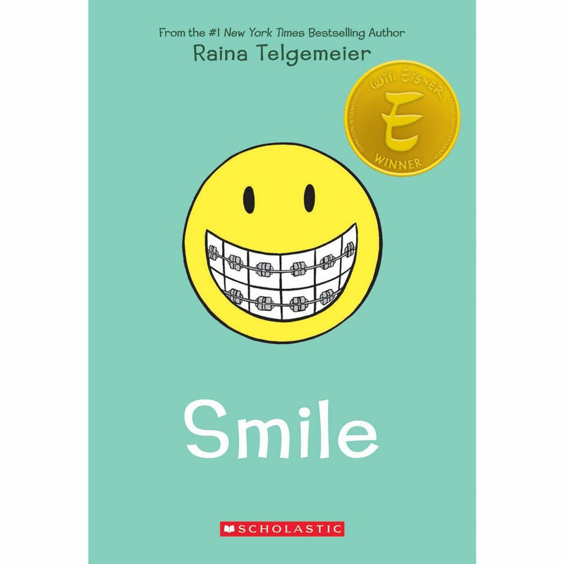 Raina Telgemeier Collection 5 Books Set (Smile, Drama, Sisters, Ghosts, Guts) - The Book Bundle
