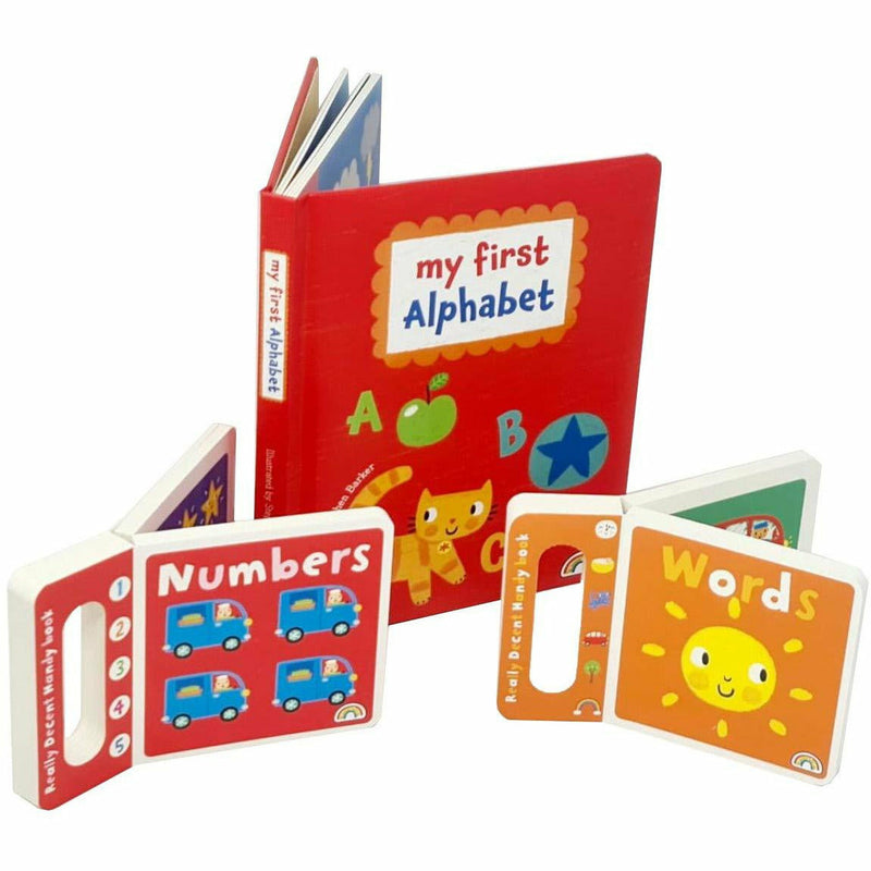 My First Alphabet & Numbers Collection 6 Board Books Set (Numbers, Words, Zoo Babies, Baby Pets) - The Book Bundle
