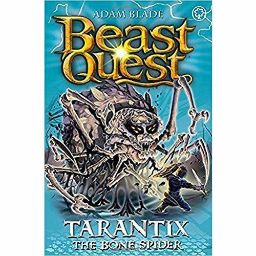 Beast Quest 4-book collection set by Adam Blade, paperback fiction books with colorful cover illustrations.