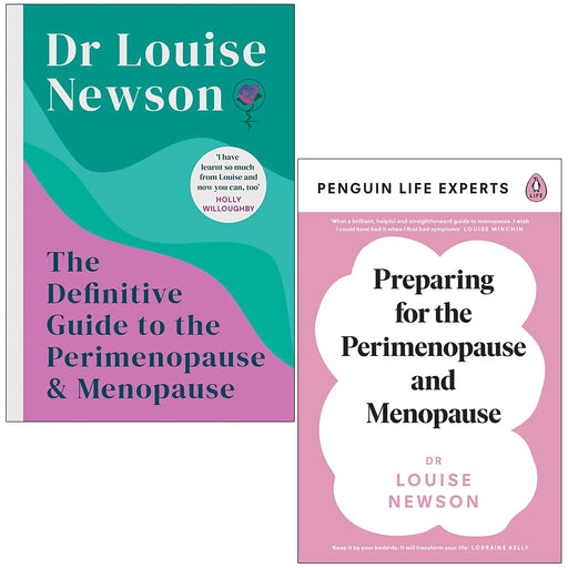 Dr Louise Newson 2 Books Collection Set (The Definitive Guide to the Perimenopause and Menopause [Hardcover], Preparing for the Perimenopause and Menopause) - The Book Bundle