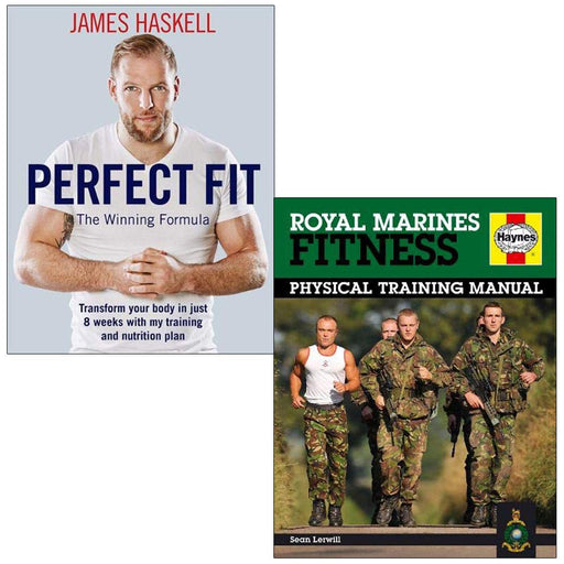 Perfect Fit By James Haskell, Fitness Manual By Sean Lerwill 2 Books Collection Set - The Book Bundle
