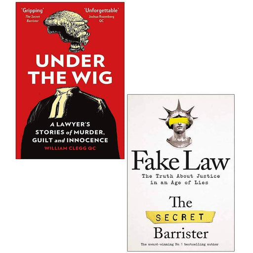 Under the Wig and Fake Law [Hardcover] 2 Books Collection Set - The Book Bundle