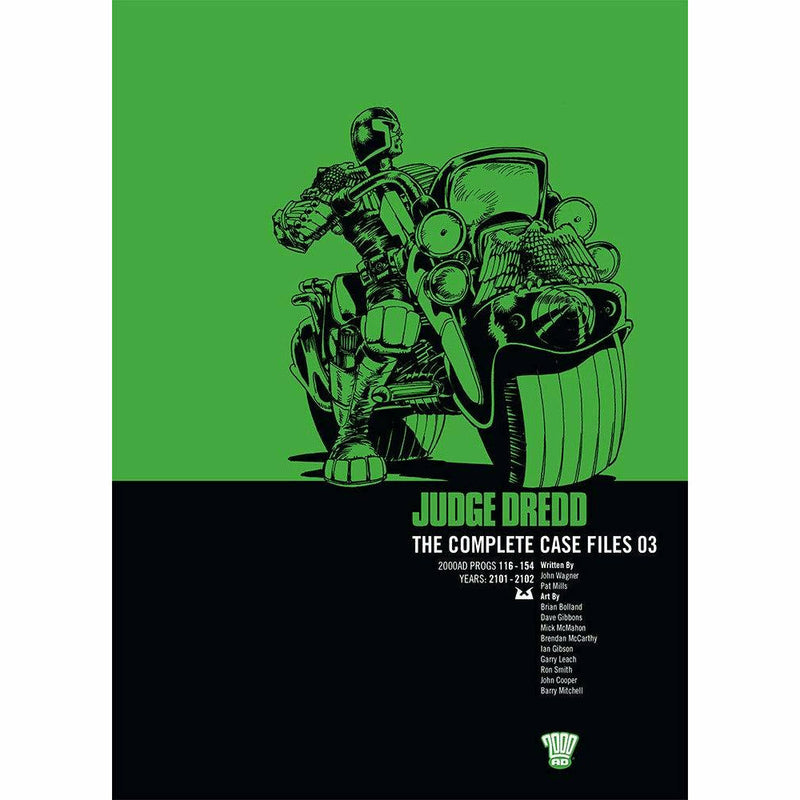 Judge Dredd Complete Case Files Volume 1,2,3,4,5 Collection 5 Books Set  By John Wagner - The Book Bundle