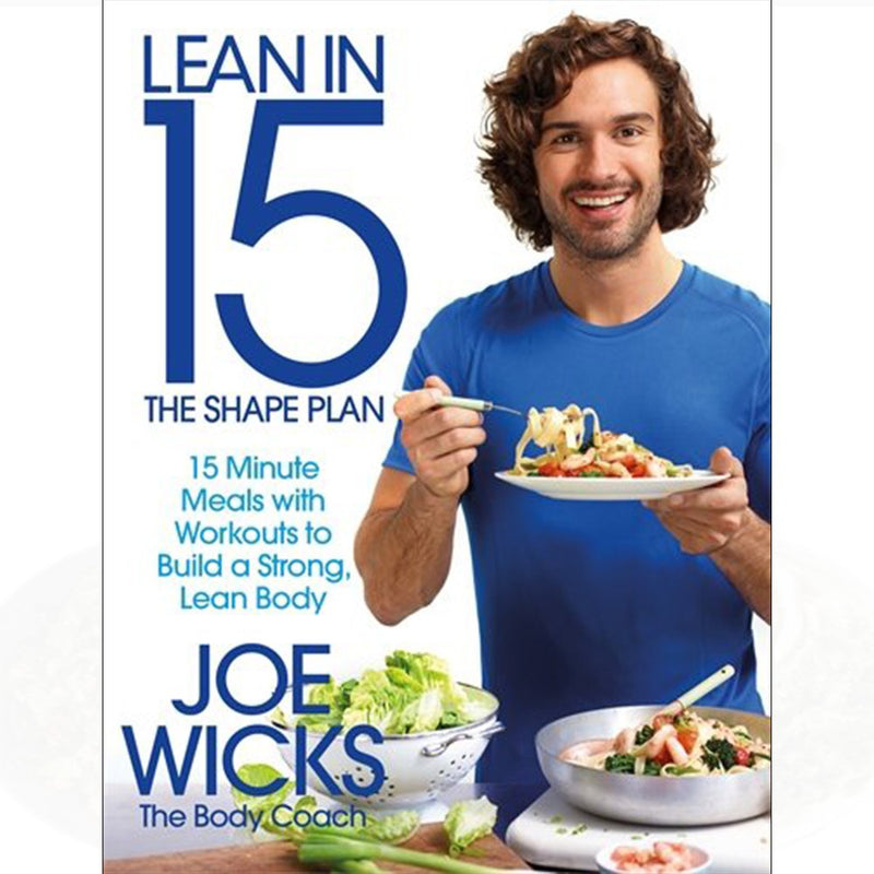 Bluebird Iota paperback set of Joe Wicks Shape Plan, Low Carb Diet & Keto Diet books, featuring blue covers and title text.