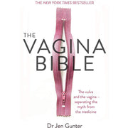 Paperback of The Vagina Bible by Dr. Jennifer Gunter, exploring vulva and vagina health with informative cover design.