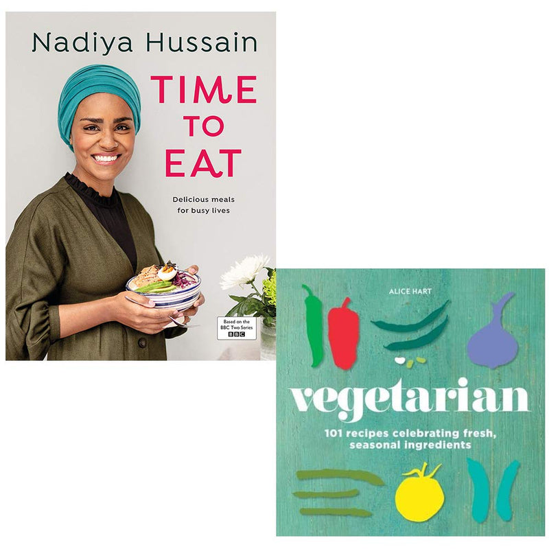 Time to Eat, Vegetarian 2 Books Collection Set - The Book Bundle