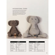 Soft, colorful crochet toy animals from Edward's Menagerie by Kerry Lord, featuring over 40 adorable animal patterns.
