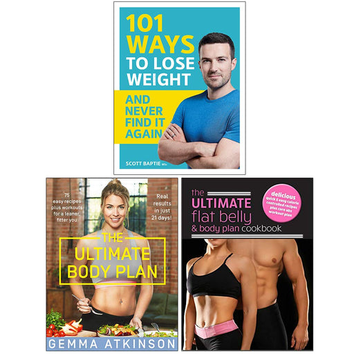 101 Ways to Lose Weight and Never Find It Again, The Ultimate Body Plan, The Ultimate Flat Belly & Body Plan Cookbook 3 Books Collection Set - The Book Bundle