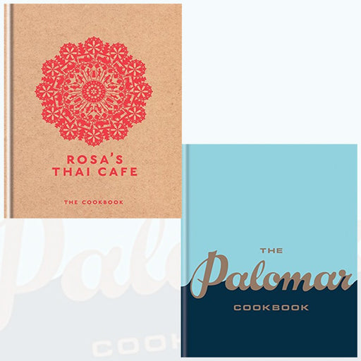 Rosa's Thai Cafe Cookbook and The Palomar Cookbook 2 Books Bundle Collection with Gift Journal - The Book Bundle