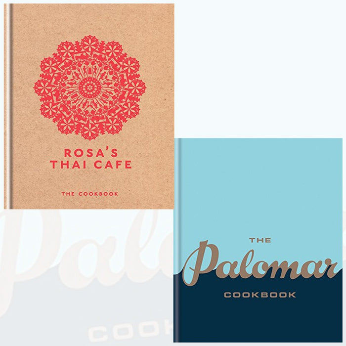 Rosa's Thai Cafe Cookbook and The Palomar Cookbook 2 Books Bundle Collection with Gift Journal - The Book Bundle