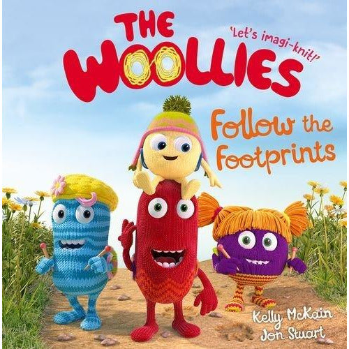 The Woollies Series 4 Books Collection Set by Kelly McKain (Flying High, Follow the Footprints, Pirates Ahoy, Join the Parade) - The Book Bundle