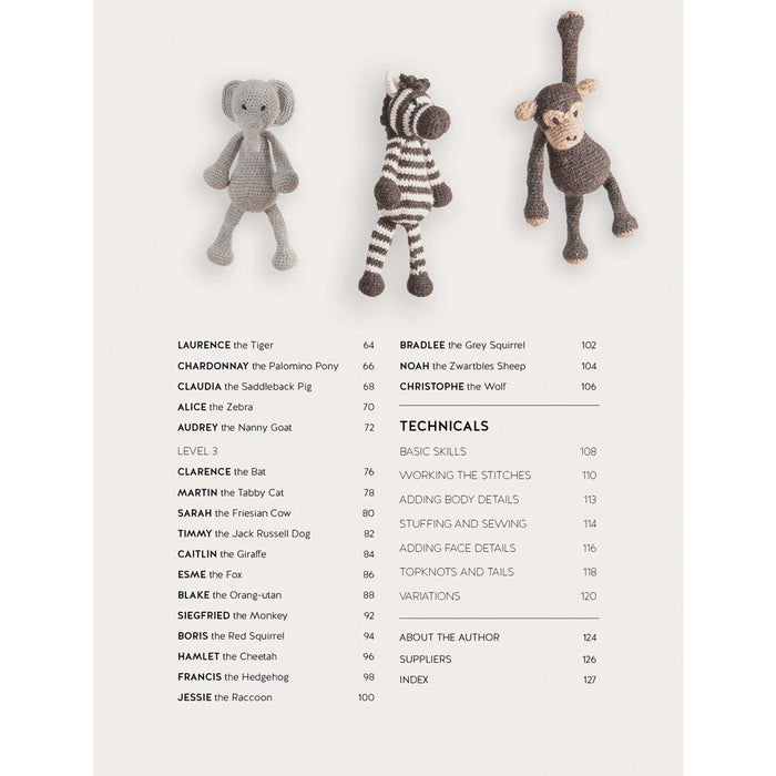 Edward's Menagerie: Over 40 soft and snuggly toy animal crochet patterns - The Book Bundle