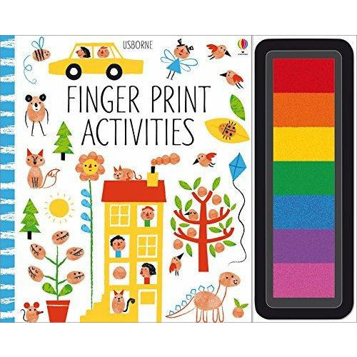 Usborne Fingerprint Activities Series 7 Books Collection Set (Under the Sea, Fingerprint) - The Book Bundle