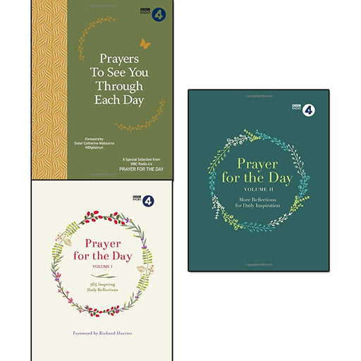 prayers to see you through each day, prayer for the day vol i and prayer for the day volume ii 3 books collection set - The Book Bundle
