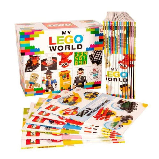 My LEGO World - 25 Books- Shrinkwrapped - The Book Bundle