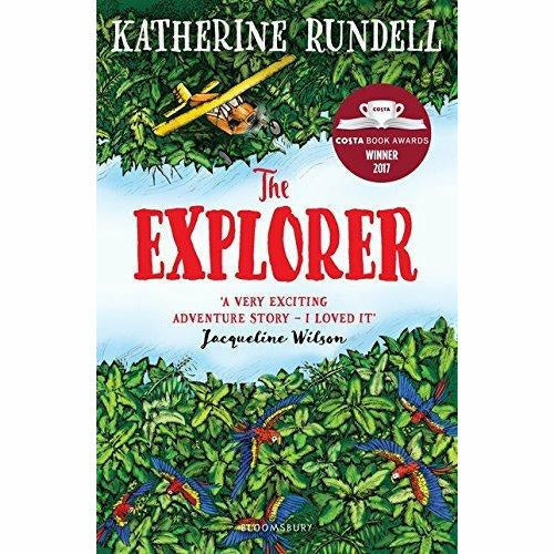the explorer, the girl savage and rooftoppers 3 books collection set by katherine rundell - The Book Bundle