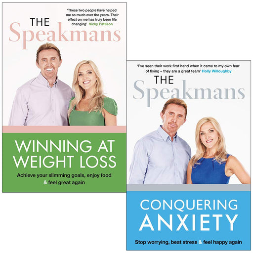 Winning at Weight Loss, Conquering Anxiety 2 Books Collection Set By Nik Speakman, Eva Speakman - The Book Bundle