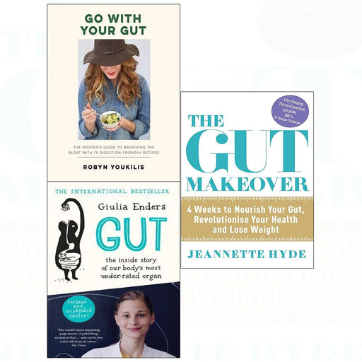 Gut makeover, go with your gut 3 books collection set - The Book Bundle