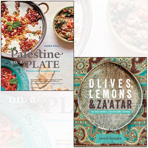 Palestine On a Plate, Olives,Lemon & Za'atar 2 Books Collection Set - The Book Bundle