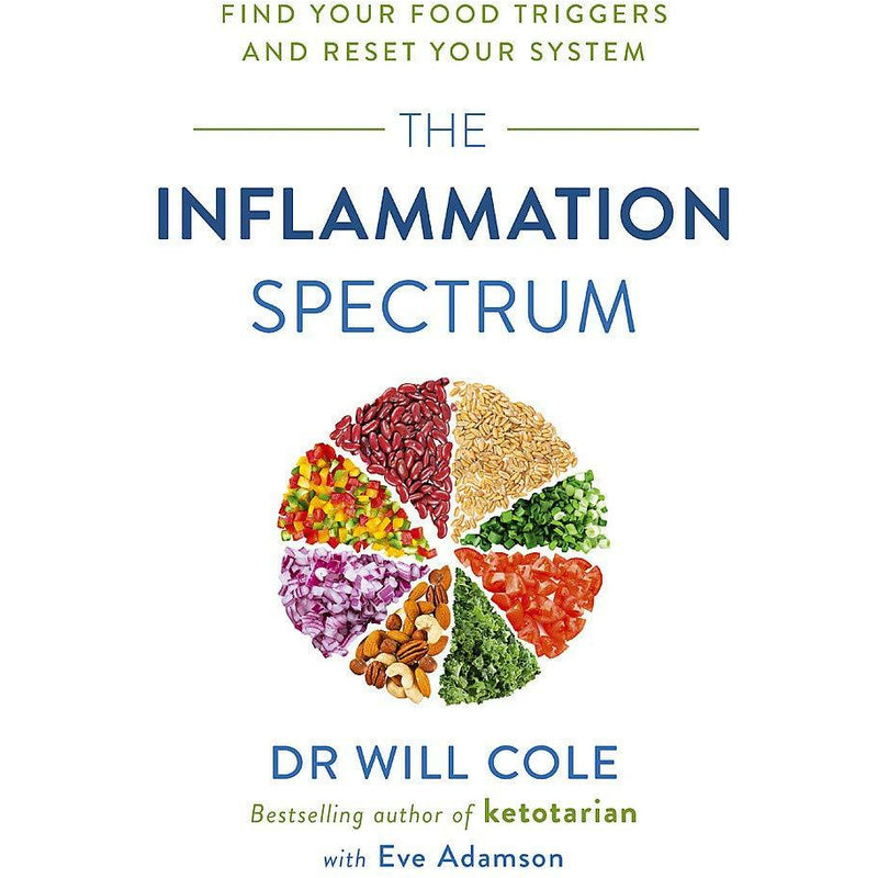 Dr Will Cole 2 Boosk Collection Set (The Inflammation Spectrum, Intuitive Fasting) - The Book Bundle