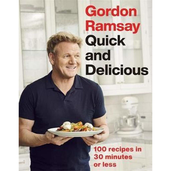 Gordon Ramsay Collection 2 Books Set (Ultimate Home Cooking, Quick & Delicious) - The Book Bundle