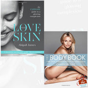 The Love Your Skin and The Body Book collection set by Kyle Books, featuring two non-fiction books on skincare and health.