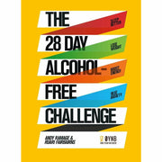 Bluebird paperback book set of "This Naked Mind" and "28 Day Alcohol-Free Challenge" by Annie Grace, with author Andy Ramage.