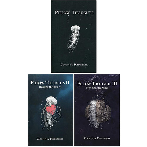 Pillow Thoughts series Collection 3 Books Set By Courtney Peppernell (Pillow Thoughts, Healing the Heart, Mending the Mind) - The Book Bundle