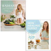 Radiant Recipes to heal your skin from within & Skin Healing Expert By Hanna Sillitoe 2 Books Collection Set - The Book Bundle