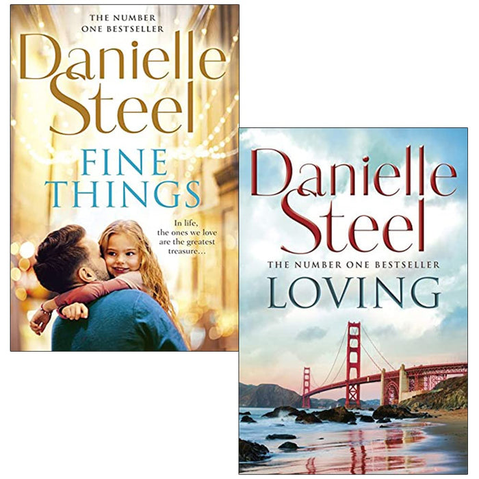 Danielle Steel Collection 2 Books Set (Fine Things, Loving) - The Book Bundle