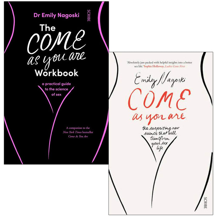 The Come As You Are Workbook & Come as You Are By Emily Nagoski 2 Books Collection Set - The Book Bundle