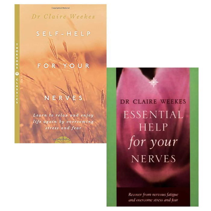 Dr Claire Weekes Collection 2 Books Set (Self Help for Your Nerves, Essential Help for Your Nerves) - The Book Bundle