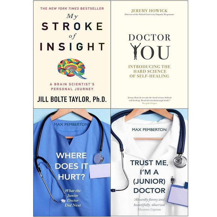 My stroke of insight, doctor you, trust me, where does it hurt 4 books collection set - The Book Bundle
