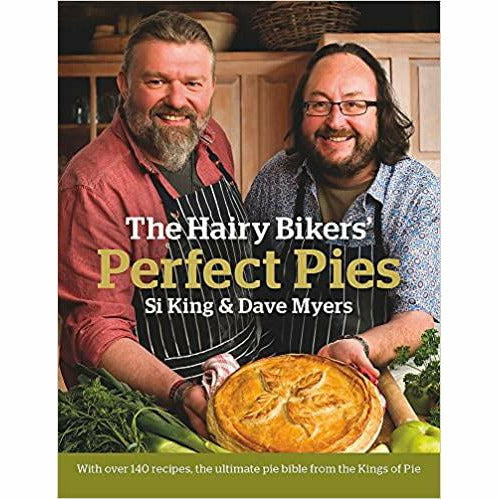 The Hairy Bikers Collection 3 Books set featuring W&N titles on One Pot Wonders, Perfect Pies, and Asian cuisine.