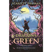 Paperback of Worldquake Sequence Dragon's Green by Scarlett Thomas, featuring the book cover with green dragon artwork.