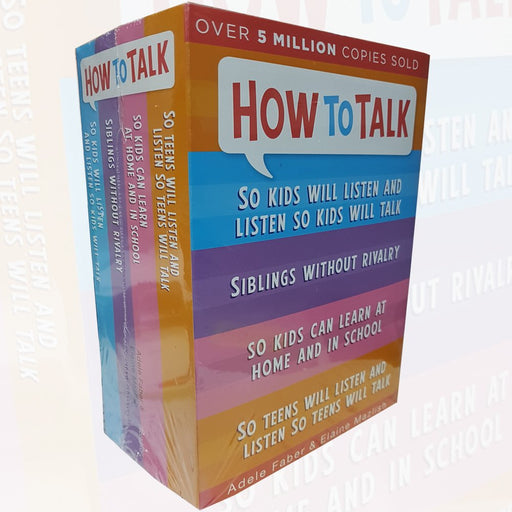 How to Talk So Kids and Teens Collection 4 Books Bundle set - The Book Bundle
