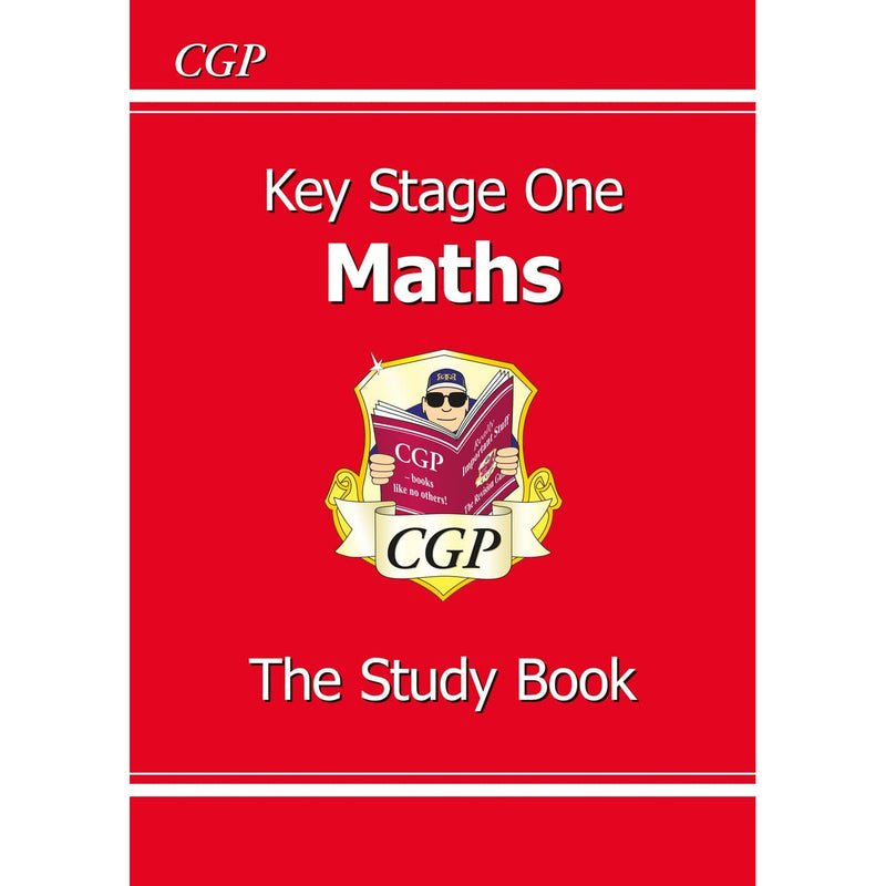 CGP KS1 Collection 3 Books Set Maths, English SATs Reading Study & Practice book - The Book Bundle
