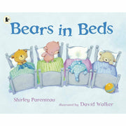 Collection of Bears Series 5 books by Shirley Parenteau, featuring stories about beds, bands, baths, birthdays, and chairs.