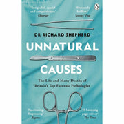Collection of five non-fiction paperback books by Dr. Amanda Brown, including The Prison Doctor and Unnatural Causes, displayed together.