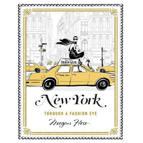 fashion cities of the world, fashion eye, fashion icon by megan hess 3 books collection set - new york, paris, coco chanel - The Book Bundle